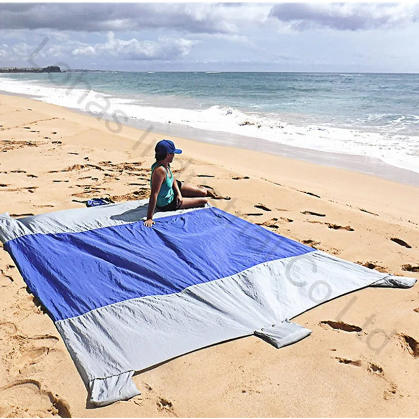 Big Sand Escape Compact Outdoor Camping sand free Beach Mat Nylon Beach