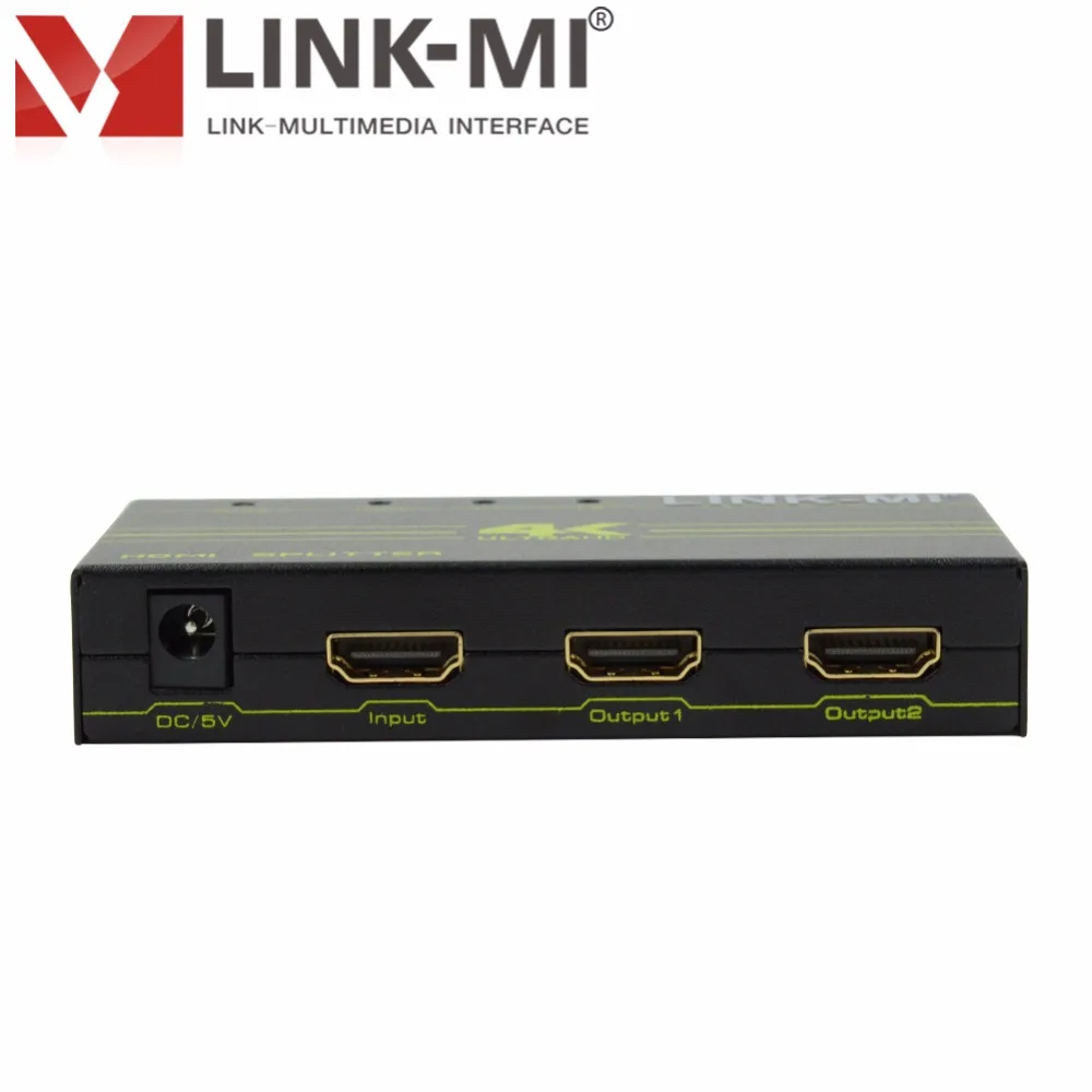 LINK MI H102G 4K2K 1x2 HDMI S поддержка 3D совместимый видео аудио конвертер 2 дисплеи 1.4a 97