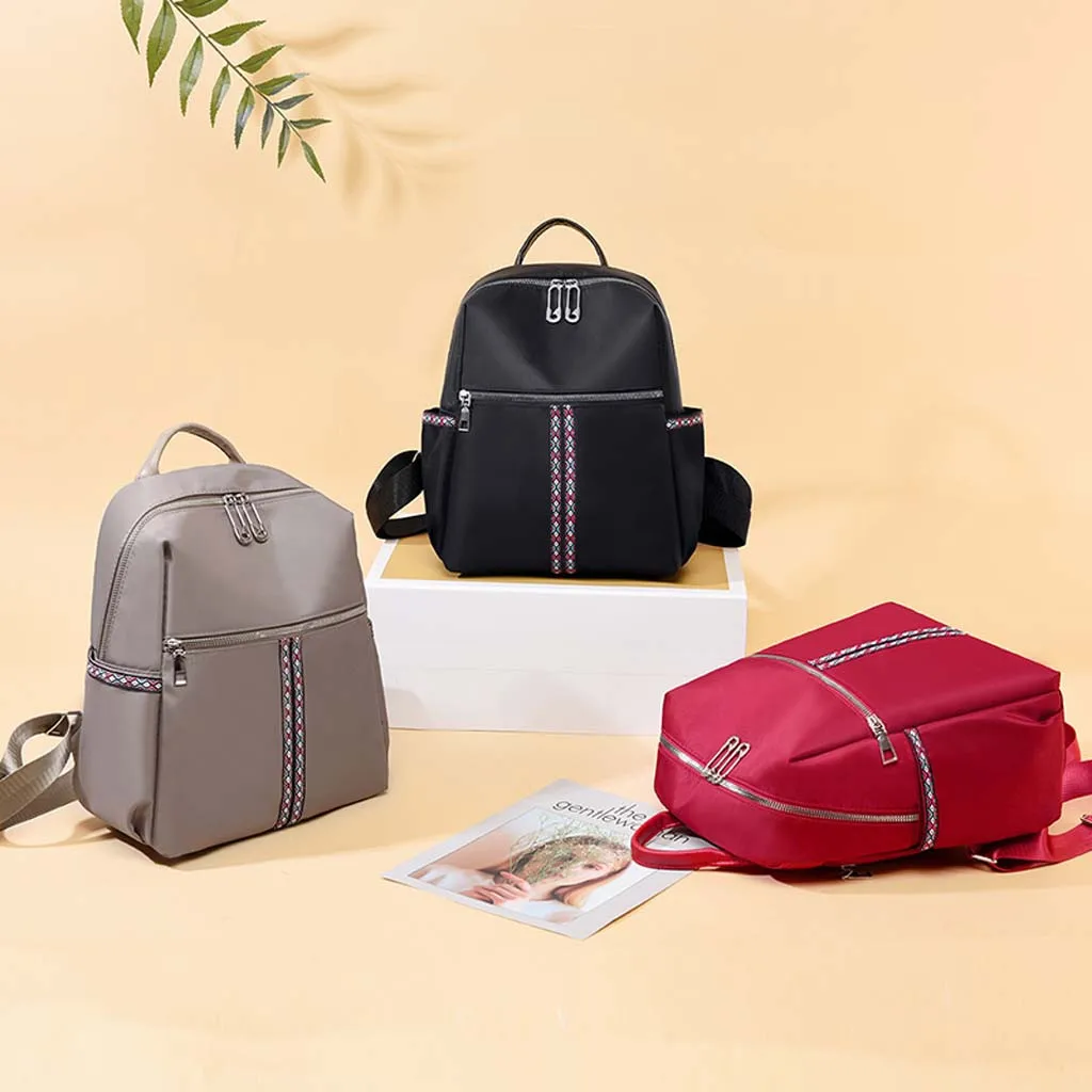 ISHOWTIENDA женская модная сумка вместительная для компьютера студенческий рюкзак на