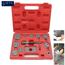 12 pz Universale Auto Freno A Disco Pinza Vento Nuovo Pistone Del Freno Compressore Tool Kit Per La Maggior Parte Delle Automobili Garage Strumenti di Riparazione