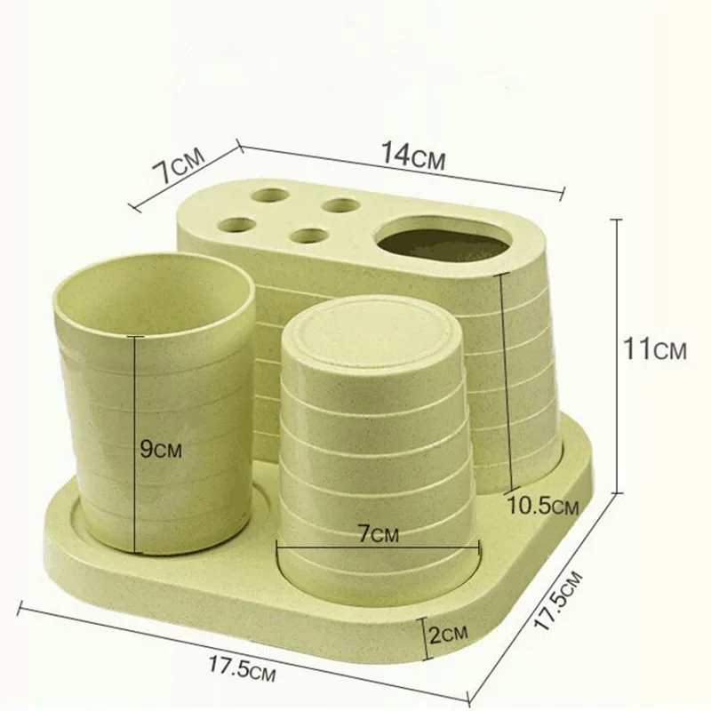 Коробка для зубных щеток, чашка для хранения в ванной комнате, две съемные стоматологические приборы, коробка для зубных щеток, креативные принадлежности для ванной комнаты