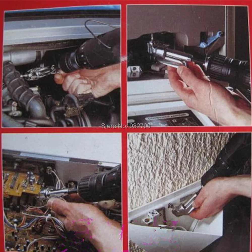 Купить 1/4 «дюймовый магнитный угол разрядный драйвер адаптер отвертка ...