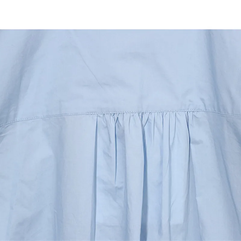 Women Fashion Bow Tie Shirts Personality Casual Simple Loose Scarf Bow Tie Pearl Decoration Shirt 2018 Autumn New Virgin Killer Blouses