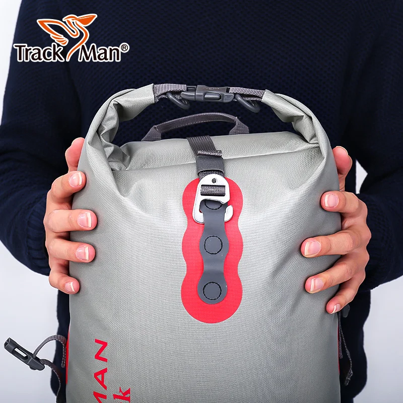 Bolsas de senderismo río al aire libre natación rafting mochila impermeable hombro plegable cubo impermeable bolsa seca camping playa