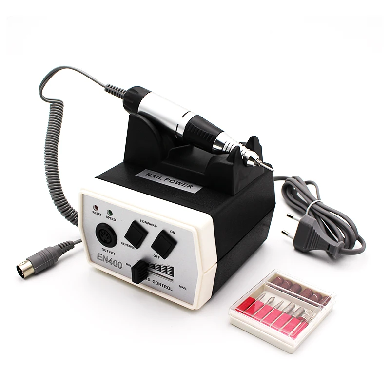 35 W EN400 Pro clavo eléctrico máquina de perforación de Arte de uñas de manicura pedicura archivos eléctrico manicura taladro y accesorio - 4