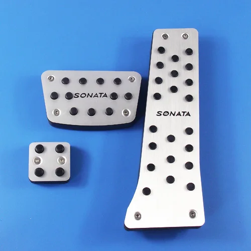

Fuel Brake Foot Rest pedals Plate Non slip Accelerator brake pedal Pads cover For Hyundai Sonata 9 2016 2017 2018 2019