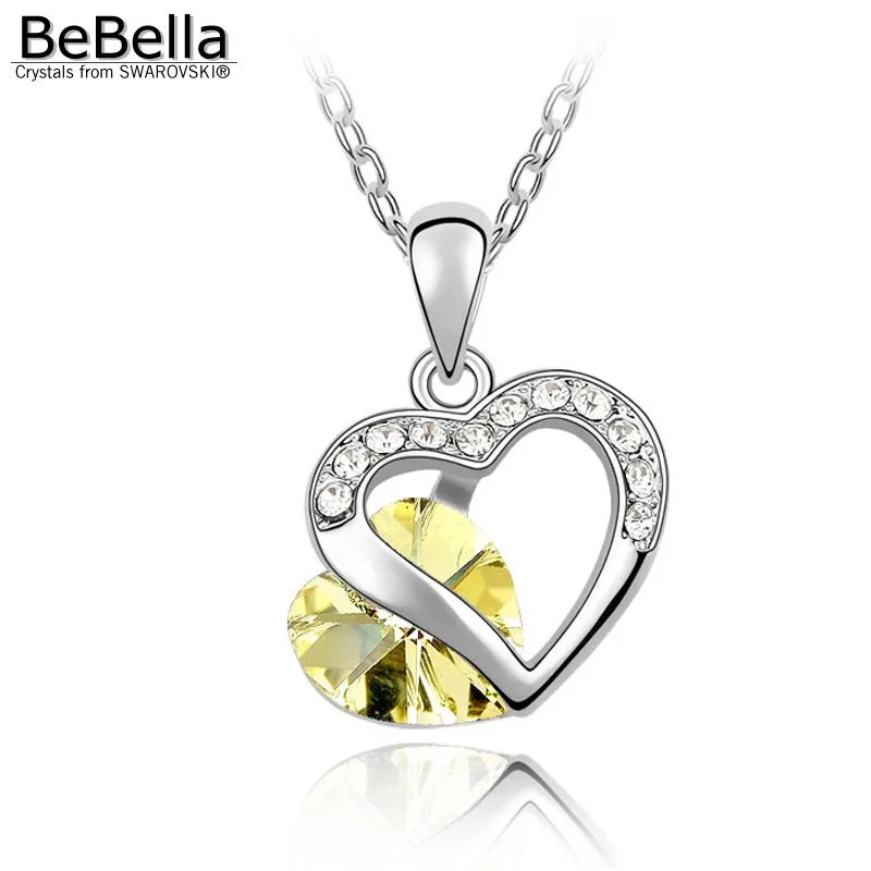 BeBella 11 цветов стандартное ожерелье с элементами Swarovski для девочек рождественский
