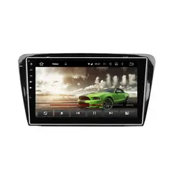 KLYDE 10,1 "1Din Android 8,1 радио автомобиль Skoda Octavia 2014-2015 Car Audio мультимедийный плеер с сенсорным автомобиля стерео 4 ядра Canbus