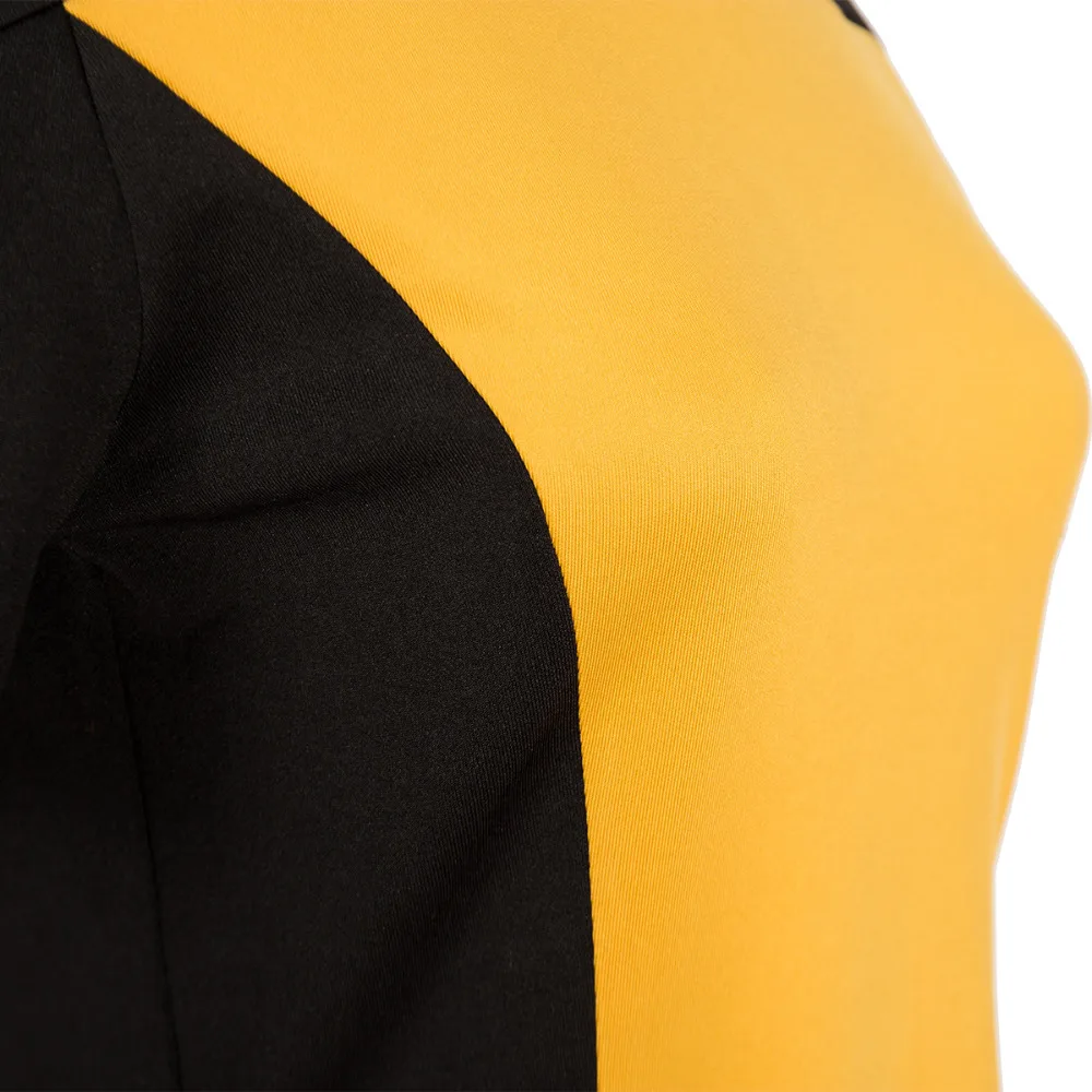 Star Trek The Next Generation Women's Skant Uniform Star Trek Yellow Dress Pin (7)
