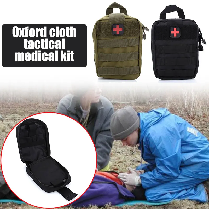 First Aid Kit Backpack portable Water Cloth Outdoor Activities Medical Emergency Bag Waist Pack Oxford 600D Nylony Rescue Bag