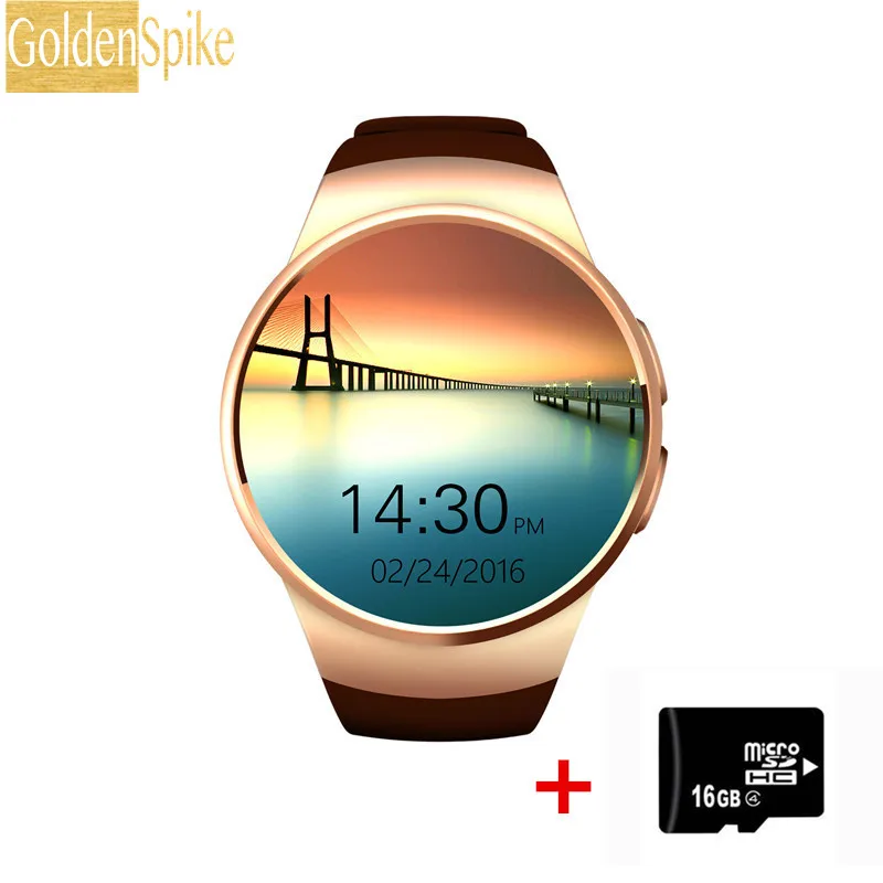 Умные часы KW18 пульсометр совместимый с Apple IOS/Android цифровые Bluetooth Reloj MINI SIM умные