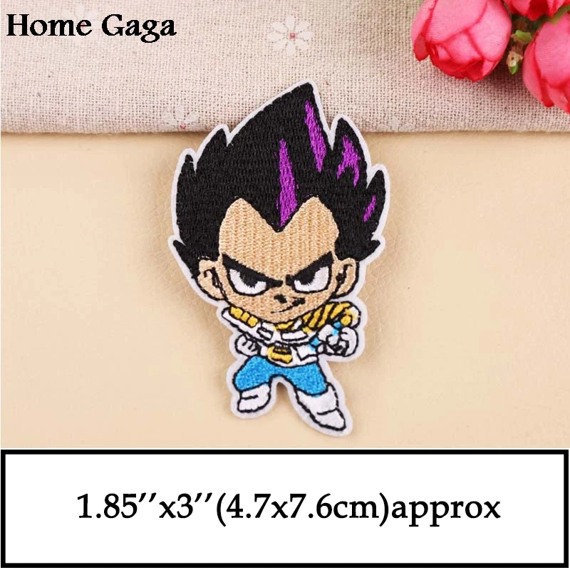 Homegaga Dragon ball Z Сон Гоку аппликация Патчи Наклейки pour diy швейная рубашка сумка одежда куртка значки железная футболка D1357