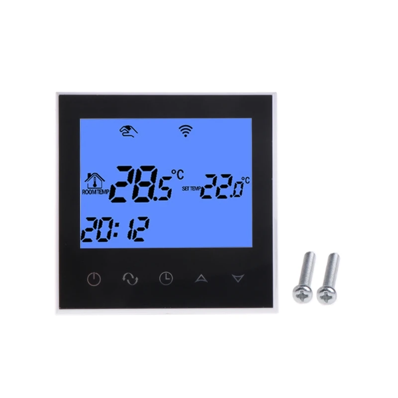

WiFi Thermostat 3A Water Floor Heating Programmable Temperature Controller Phone #0616