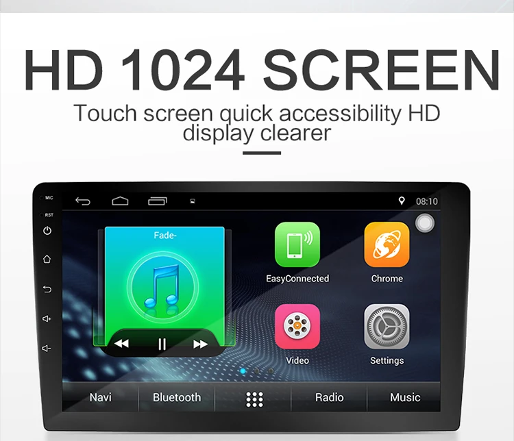 Perfect Car Android 2+32 For Toyota Corolla 2007 2008 2009 2010 2011 8 inch 1024*600 screen Car radio gps stereo 2 din car dvd player 14