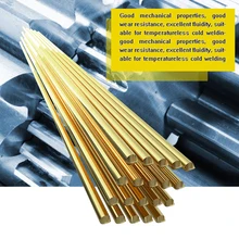 Tige de soudure en laiton, 10 pièces 20 pièces, 50pcs, 1.6mm x 333mm, tige de soudure avec électrode, pas besoin de poudre de soudure