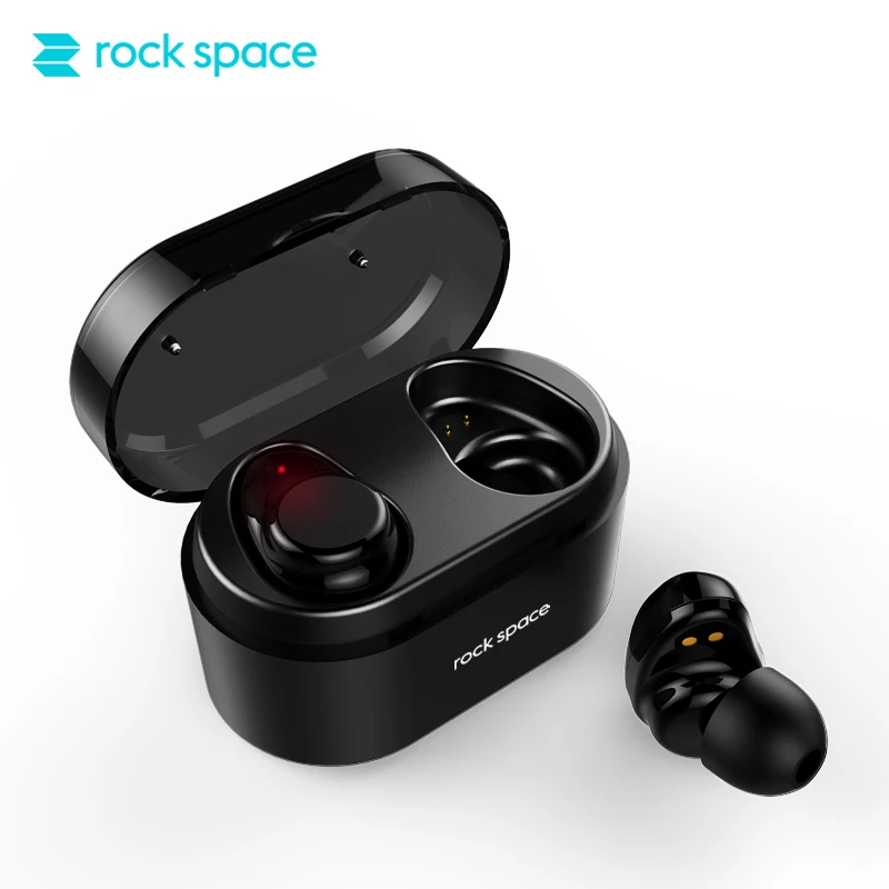Rockspace negocios auriculares Bluetooth Wireless 3D Hifi auriculares estéreo de auriculares y banco de potencia con micrófono manos libres llamadas - 1