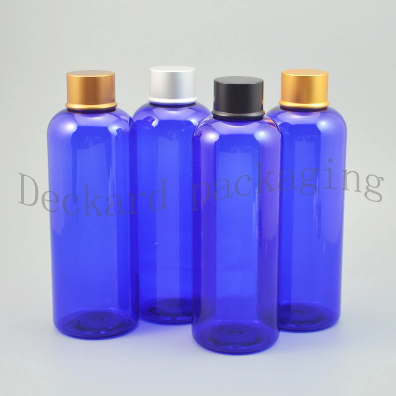 30pcs 250ml blue Plastic Bottle 250CC Shampoo Bath Liquid Soap