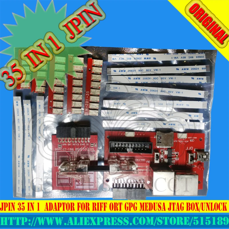 

100% origina lFree Shipping+ new 33 IN 1 EASY JIGS JPIN 33IN 1 For Riff box, jtag Box