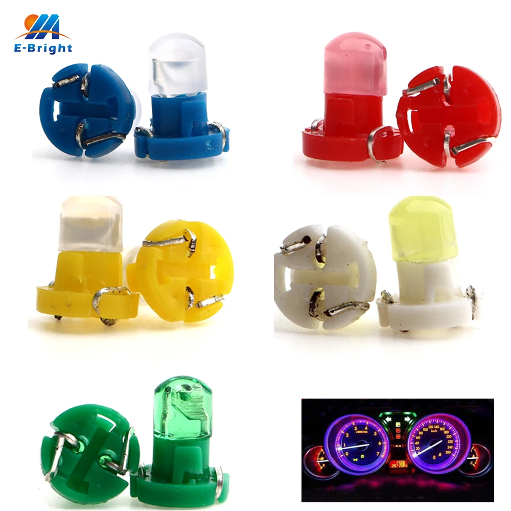 YM E Bright 10X T3 COB 1 SMD F8 12 В приборная панель светодиодные лампы Предупреждение ющий
