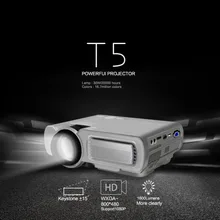 T5 Smart Wireless Wifi Hd Led Projector Home Mini Micro Portable Mobile Phone Projection Screen Projection