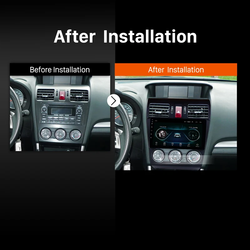 Perfect Harfey 9" IPS Screen Android 8.1 ROM 32GB RAM 2GB  2Din Car Radio For Subaru Forester 2014 2015 2016 GPS Navi Unit high version 5