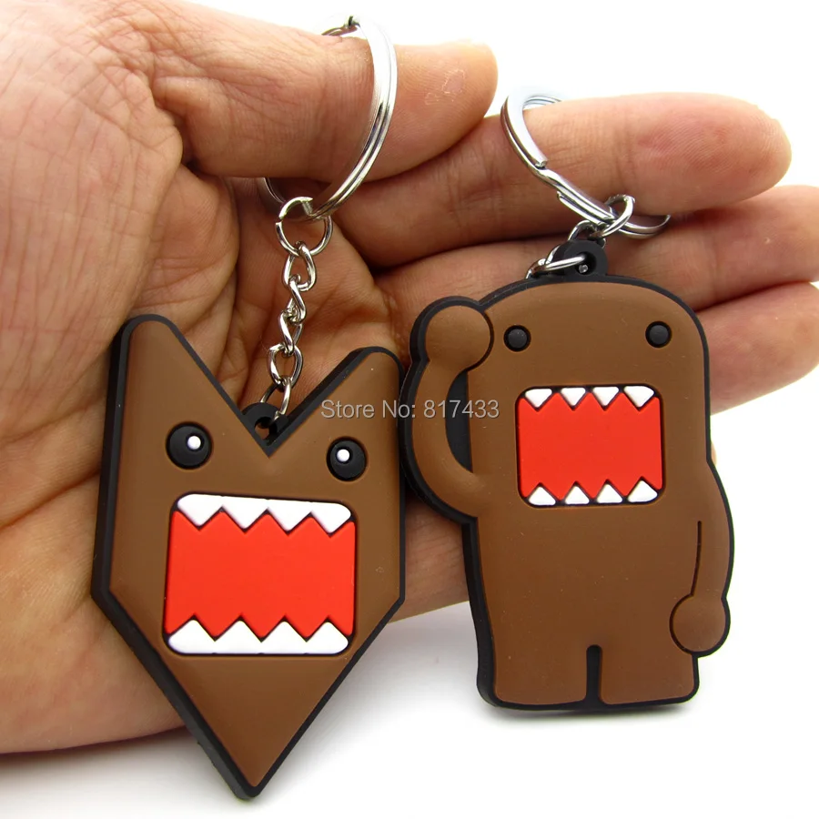 20 шт. мягкая резина JDM Японская Игрушка domo kun domokun domo-kun брелок вакаба | Автомобили и