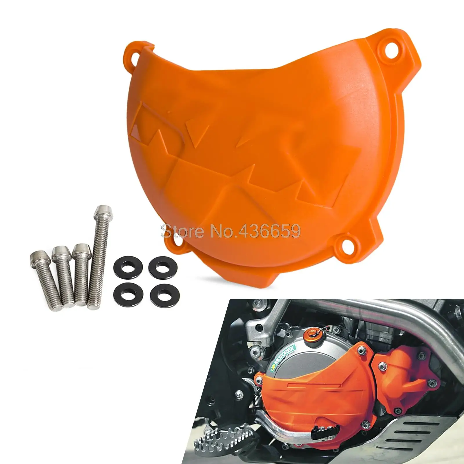 

Clutch Cover Protection Cover for KTM 350 EXC-F/350 EXC-F SIX DAYS 2012-2015 2016