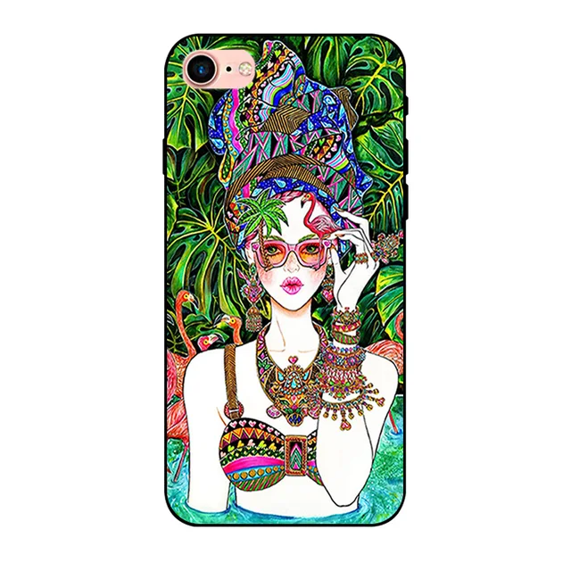 for iPhone 6/6S Plus Wallpapers Phone Case for iPhone X 10 Silicone