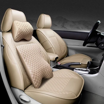 

Special High quality Leather car seat cover For Citroen C3-XR C4 Cactus C2 C3 Aircross SUV DS car accessories Stickers styling