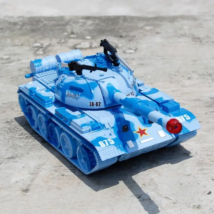 Tanks Chinese Type Battle Camouflage Tank Voice Back Light Alloy Model Turret Rotation Plastic 5-7 Years Educational Boys Toy