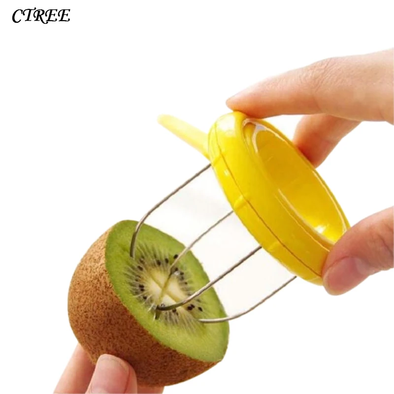 

CTREE 1Pcs Fruit Kiwi Stainless Steel Cutter Device Cut Digging Core Twister Slicer Peeler Kitchen Accessories Fruits Tools C476