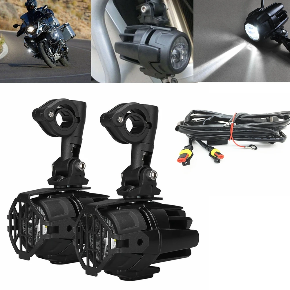 For BMW F650 Accessories Motorcycle Headlight Fog Light Safety Lamp