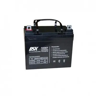 Battery LEAD GEL 12 V 33A 195x130x163mm 10 2 K DSK