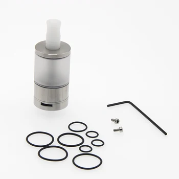 

Dvarw Style MTL RTA Atomizer 316 SS 5ml Capacity with 1.2mm AFC Insert Airflow Dual Post Build Deck RTA Vape Tank