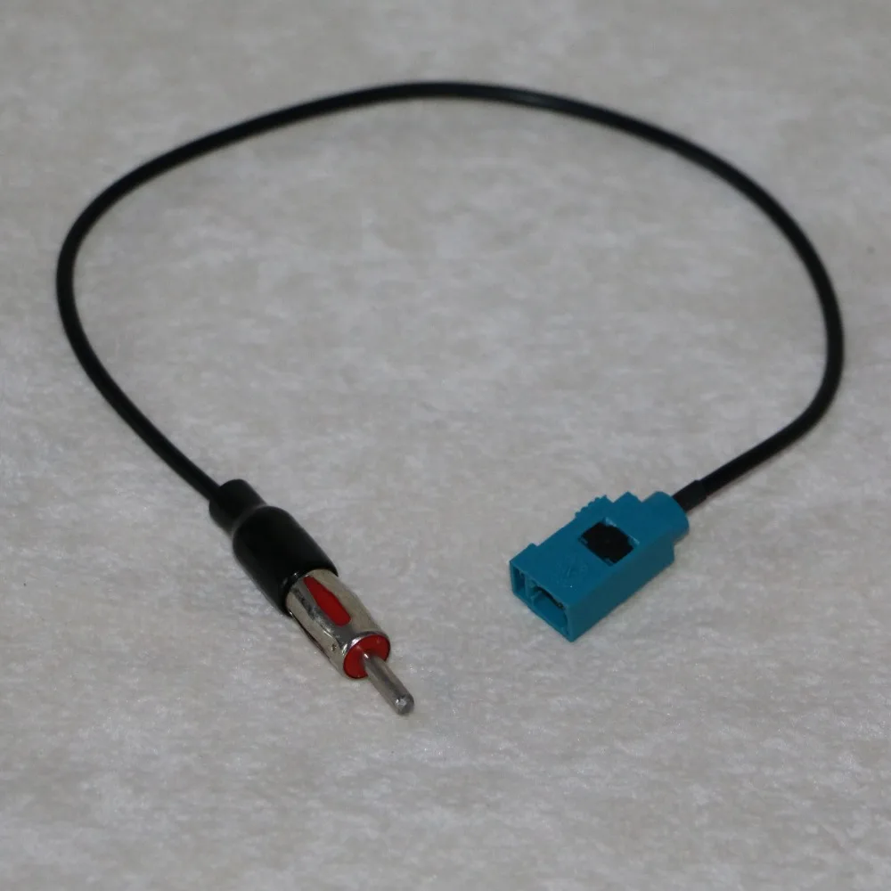 

New Car Radio Aerial Antenna Adaptor Connector Cable Head Fakra To male Din For VW Dewtreetali