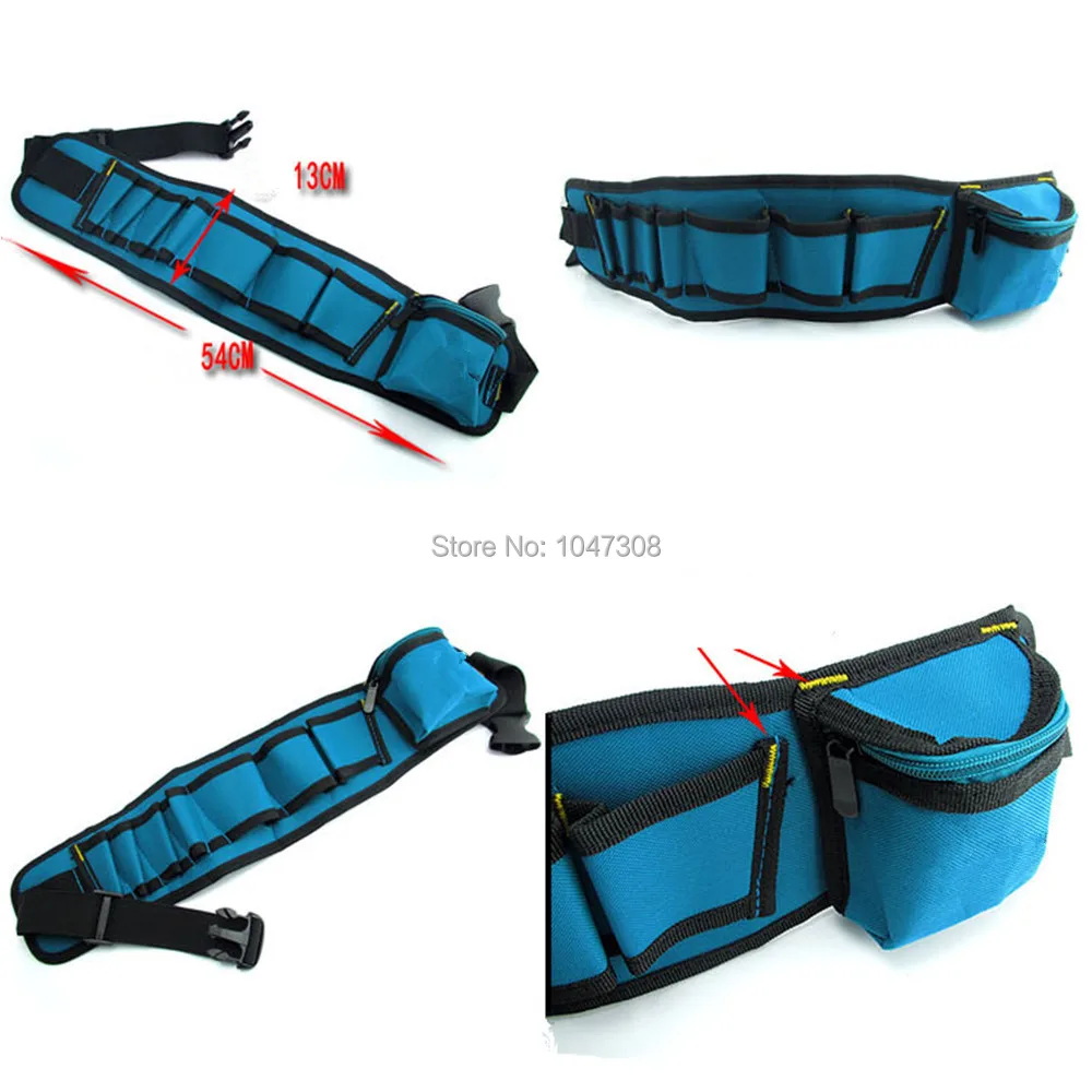 Waist Tool Bag Pouch Holder Pack Belt Mechanic Electrician Construction__.jpg