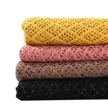 Xineanji полиэфирная сетчатая ткань для кардигана блузки 50*145 см/шт T00186 пляжное пальто для бикини летом