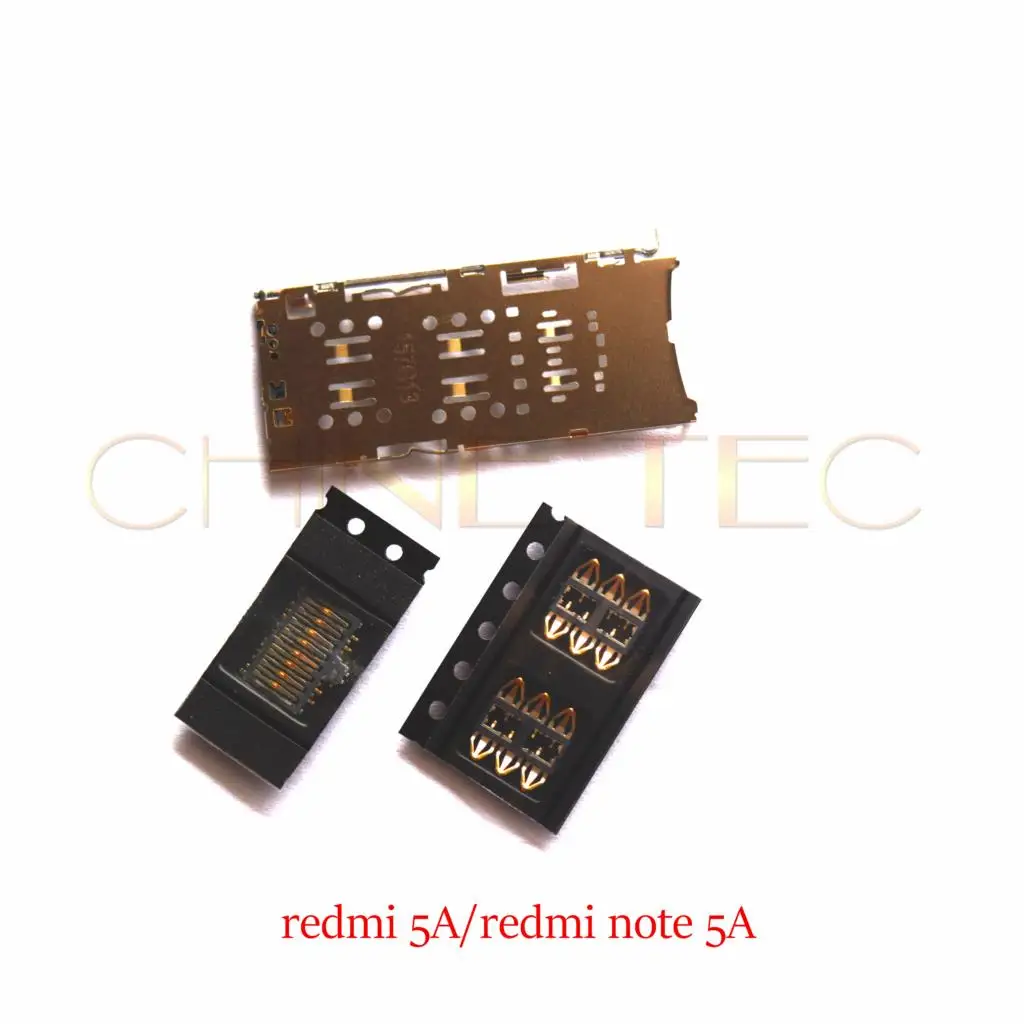 1pcs micro nano SIM Card SD card Slot Reader Holder Connector Socket for Xiaomi Note 5A Redmi Y1 lite Prime | Мобильные телефоны и
