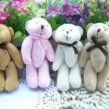 13 см суставы медведь плюшевые игрушки куклы тяжеловесные маленькие автомобильные аксессуары автомобильные принадлежности 50 шт./партия