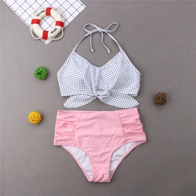 Swimwear Mom And Daughter Bikini Set Father And Son Matching Outfits Women Swimwear Baby Girl Swimsuit Family Matching Outfits