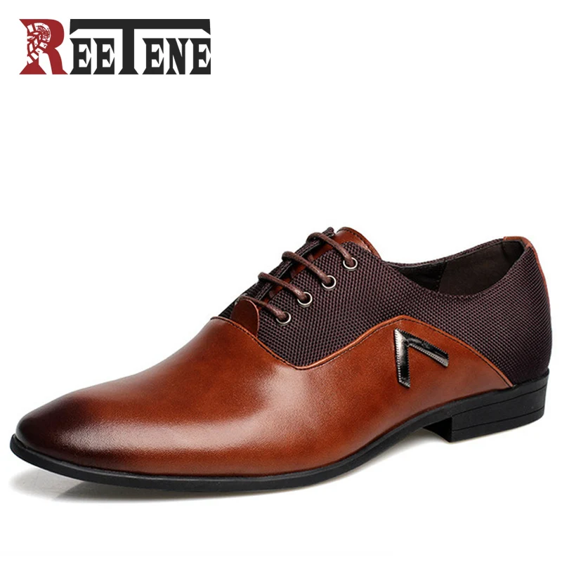 baratas Moda Pontas Do Dedo Do Pé Sapatas de Vestido Dos Homens, sapatas Dos Homens Marca de Luxo de verão 2016 Dos Homens de Alta Qualidade PU Sapatos Oxford Sapatos Para Homens Zapatos