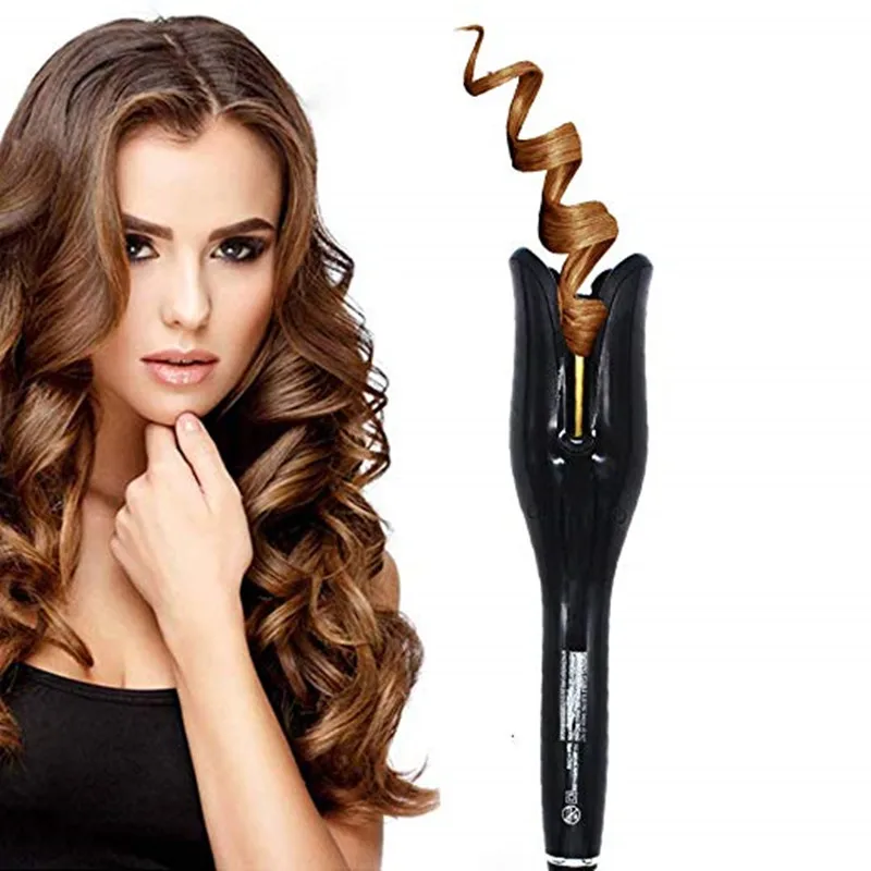 

Hair Automatic Curling Iron Air Curler Wand Curl 1 Inch Rotating Magic Hair Curling Iron Salon Tools Home Auto Hair Curler