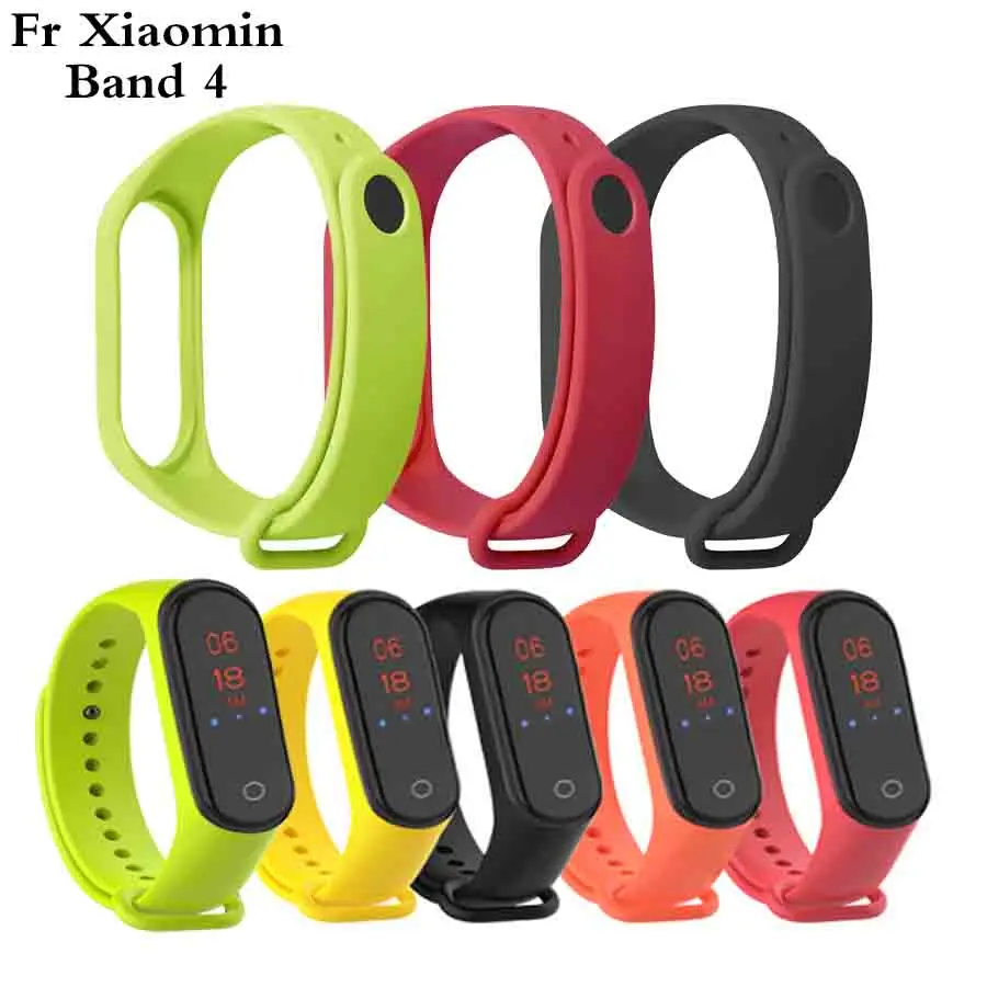 Браслет для Xiaomi Mi Band 4 силиконовый сменный ремешок | Электроника