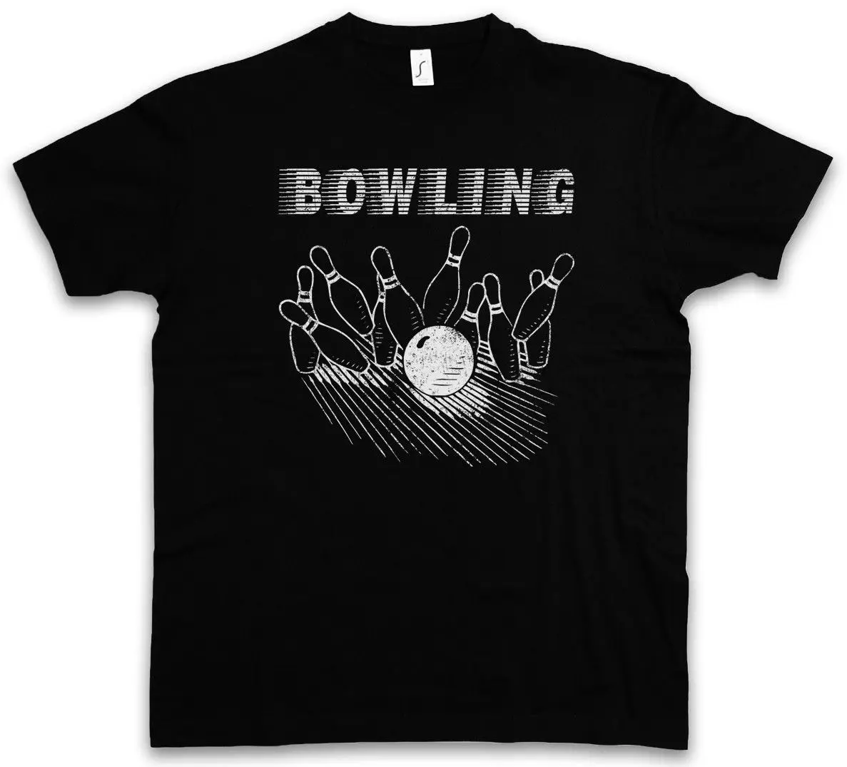 Printed Tee Shirts Short Sleeve SPEED BowlingER T SHIRT Wesley Crushers