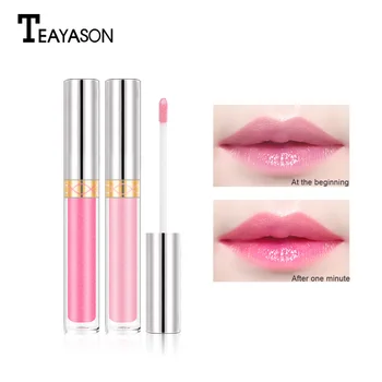 

Teayason Black White Color Liquid Lipstick Waterproof Long Lasting Magic Change Color Lipgloss Moisturizer Matte Lip Batom AM050