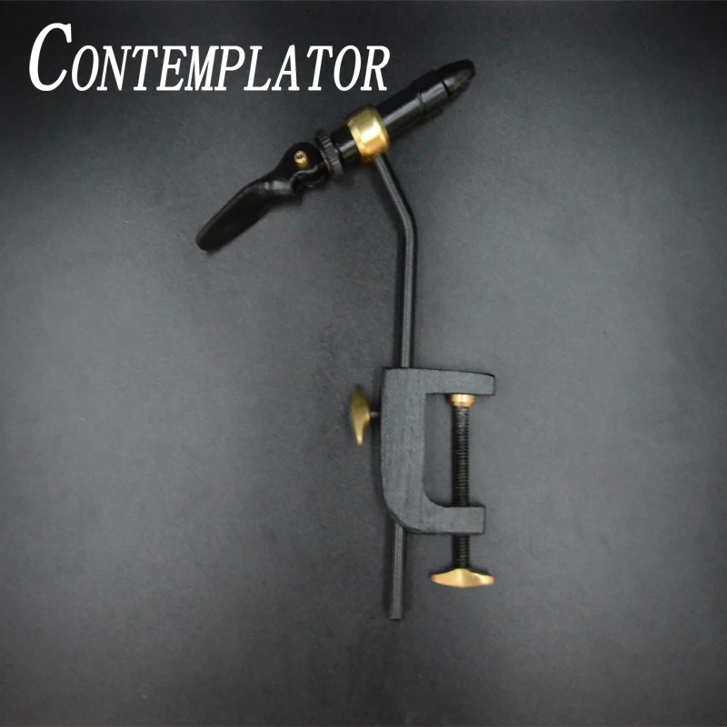 Online CONTEMPLATOR 1 set fly tying classico a portata di mano Vise strumento di sicurezza in possesso di gancio di pesca in ottone C clamp legare morsa con acciaio temprato mascella