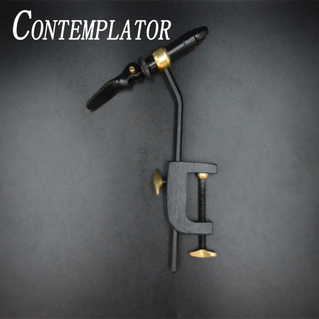 US $17.11 CONTEMPLATOR 1set fly tying classic handy Vise tool safety holding hook fishing brass C-clamp tying