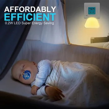 

Smart Socket Wall Plug with Optical Control LED Light USB Charging Interface CLH@8