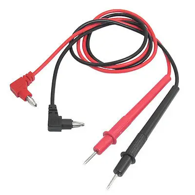 

2 Pcs 4.8mm Dia Banana Plug Multimeters Test Probe Cable Black Red 60cm