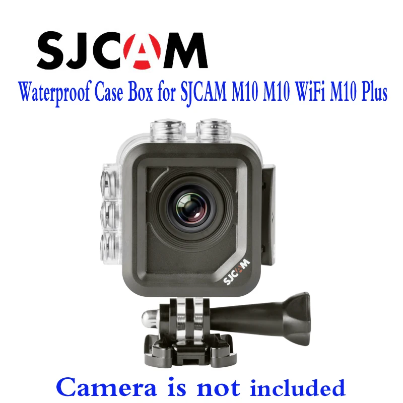 

Free shipping!! SJCAM Accessories Underwater Waterproof Case Box for SJCAM Cube M10 M10 WiFi Helmet Sports Camera Camcoder